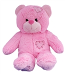 Stuffed animal teddy bead Pink bear stuffed animal