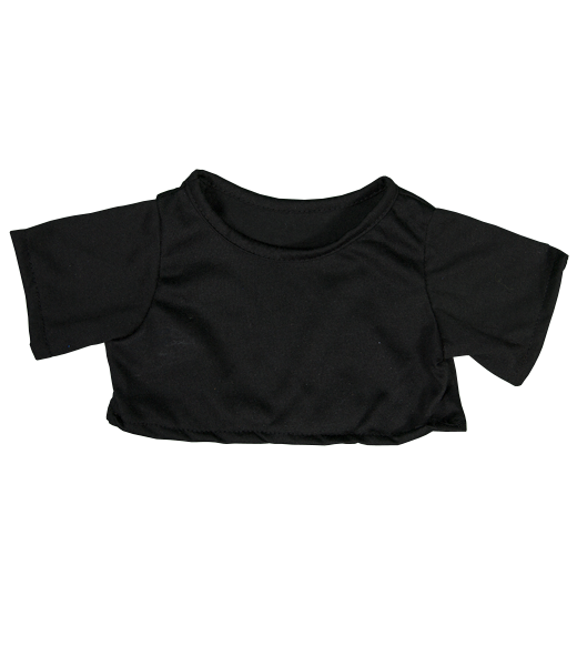 8" Black T-Shirt