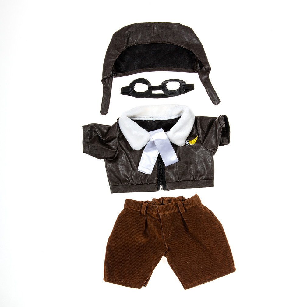 16" Pilot Outfit With Goggles