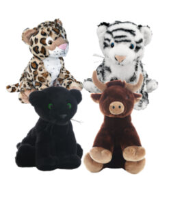 8" Wildlife Four Pack <br>* Includes Stuffing *