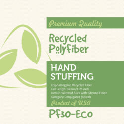 Recycled Polyfiber for Hand Stuffing - 25 lb box