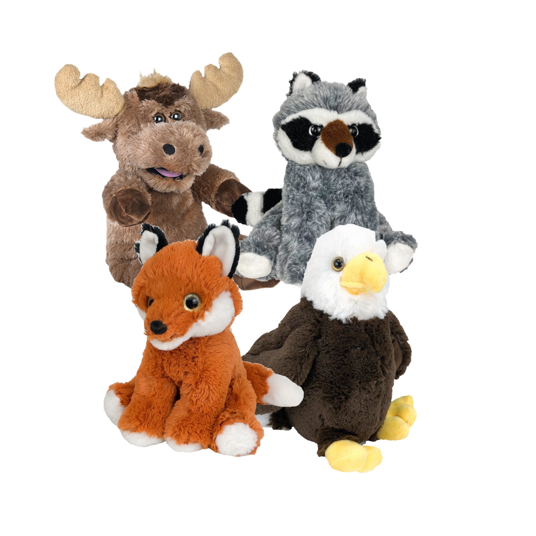 8" Forest Friends Four Pack