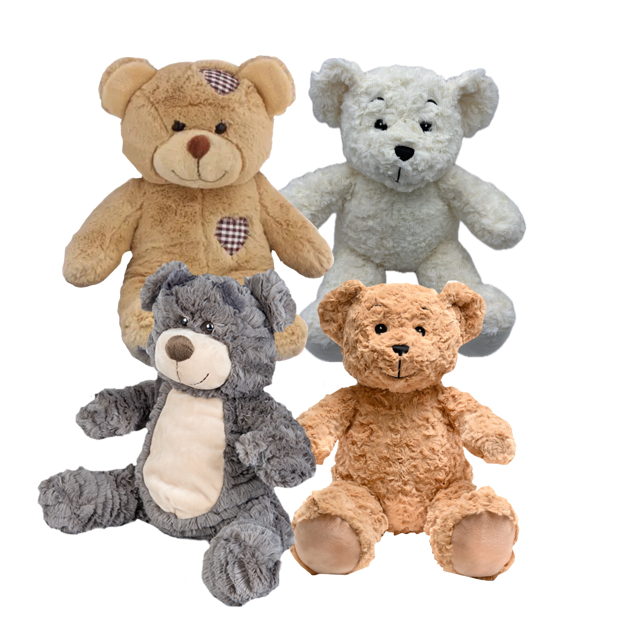 8" Bear Four Pack <br>* Includes Stuffing *