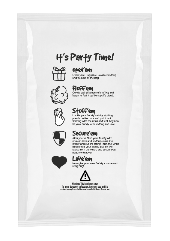 8" Forest Friends Four Pack <br>* Includes Stuffing *<br/> - Image 4