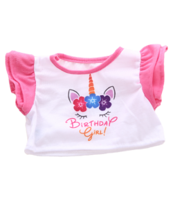 Birthday Girl Tee for Stuffed Animals