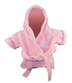 16" Pink Bathrobe