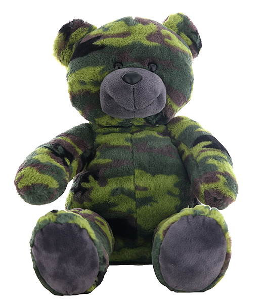 16" G.I. Camo Bear