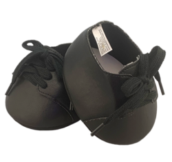 Black Lace-Up Dress Shoes