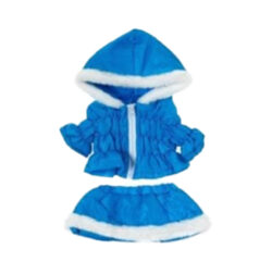 16" Light Blue Parka & Skirt