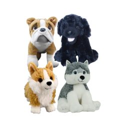 8" Puppy Four Pack <br>* Includes Stuffing *