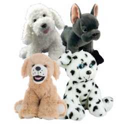 8" Rescue Puppy Four Pack <br>* Includes Stuffing *