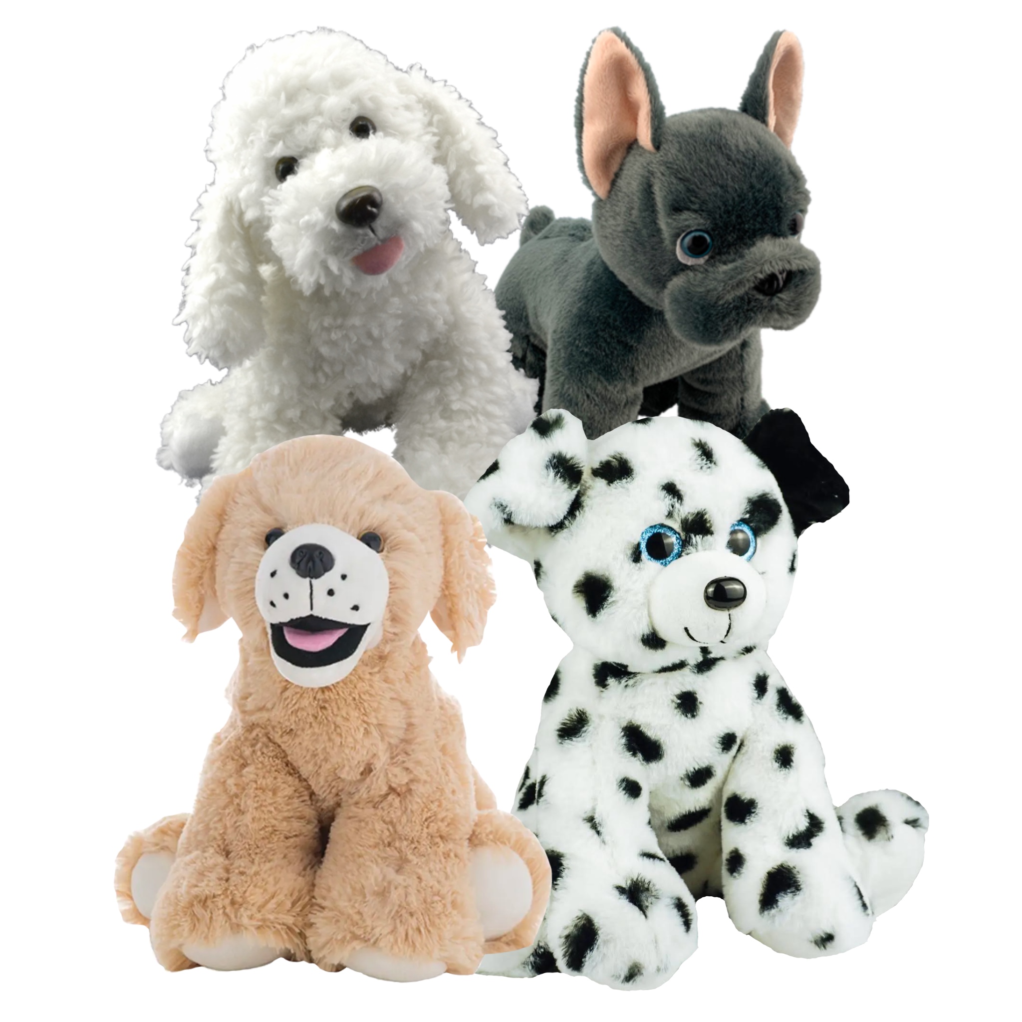 8" Rescue Puppy Four Pack <br>* Includes Stuffing *